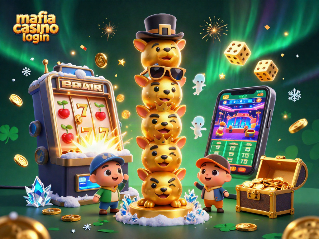 Engage with mafia casino login for exciting games and vibrant visuals, featuring dynamic casino elements.